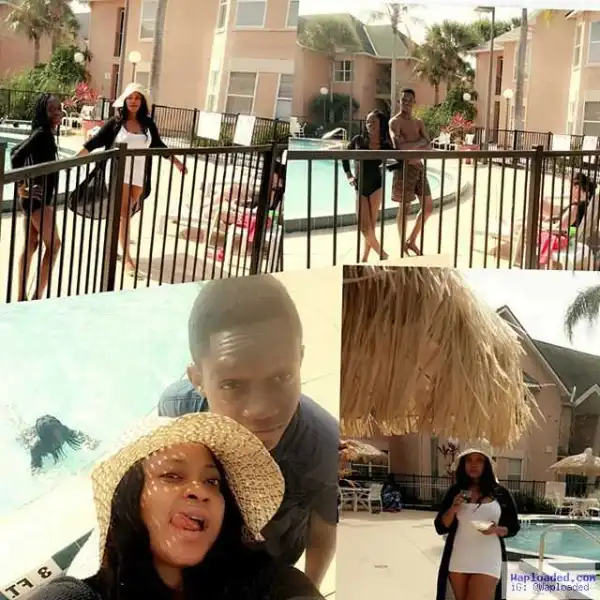 Photos: Yoruba Actress, Biodun Okeowo Holidays In US With Kids